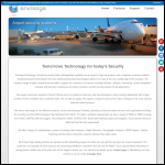 Screen shot of the Envisage Technology Ltd website.