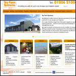 Screen shot of the Tey Farm Systems Ltd website.