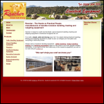 Screen shot of the Rancher Livestock Equipment website.