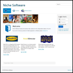 Screen shot of the Niche International Ltd website.