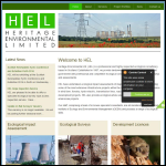 Screen shot of the Heritage Environmental Ltd website.