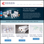 Screen shot of the Edson Electronics Ltd website.