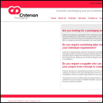 Screen shot of the Criterion Packaging Ltd website.