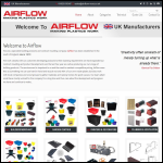 Screen shot of the Airflow (Nicoll Ventilators) Ltd website.