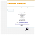 Screen shot of the Aylestone Transport Ltd website.