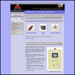 Screen shot of the Astles Control Systems Ltd website.