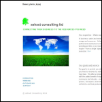 Screen shot of the Ashact Ltd website.