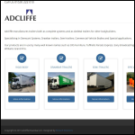 Screen shot of the Adcliffe Drawdeal Ltd website.