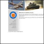 Screen shot of the Aviation Jersey Ltd website.