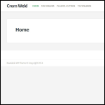 Screen shot of the Cromweld Steels Ltd website.