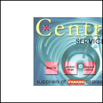 Screen shot of the Central Ceramic Services Ltd website.