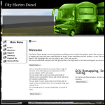 Screen shot of the City Electro Diesel Services website.
