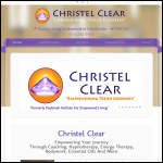 Screen shot of the Christel Clear website.
