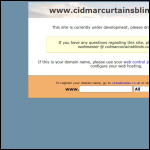 Screen shot of the Cidmar Ltd website.