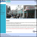 Screen shot of the Cobb, John & Partners website.