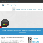 Screen shot of the Ceta (Precision) Engineering Ltd website.