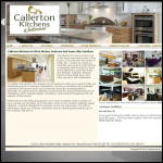 Screen shot of the Callerton Kitchens Co website.