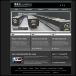 Screen shot of the Cambridge Lasers Ltd website.