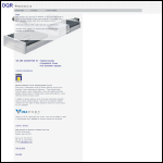 Screen shot of the DQR Precision Ltd website.