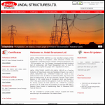 Screen shot of the D & R Structures Ltd website.