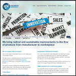 Screen shot of the Design Applications International Ltd website.