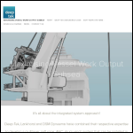 Screen shot of the Deep Water Recovery & Exploration Ltd website.