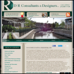 Screen shot of the D & R Consultants website.