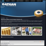 Screen shot of the Dathan Tool & Gauge Co Ltd website.