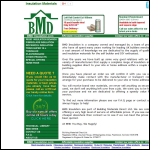 Screen shot of the DBM Thermaline Ltd website.