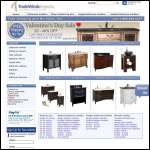 Screen shot of the Double Jay Furniture Transport Ltd website.