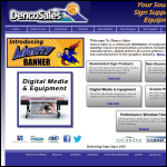 Screen shot of the Denco Electronics Ltd website.