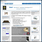Screen shot of the Dantech Electronic Engineering website.