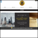 Screen shot of the Daniel International Ltd website.