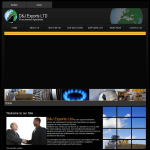 Screen shot of the D & J Exports Ltd website.