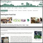 Screen shot of the Dartington Foods (UK) Ltd website.