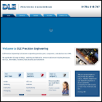 Screen shot of the Dunblane Light Engineering Ltd website.