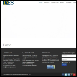 Screen shot of the N E Davis (Engineering) Ltd website.