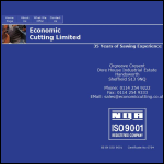Screen shot of the Economic Cutting Ltd website.