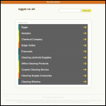 Screen shot of the Eggar & Co (Chemicals) Ltd website.