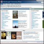 Screen shot of the The Edinburgh Press Ltd website.