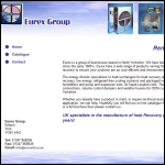 Screen shot of the Eurex Energy Ltd website.