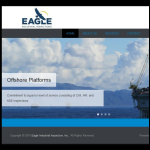 Screen shot of the Eagle Inspection Services Ltd website.