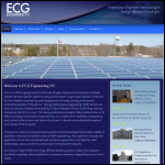 Screen shot of the ECG Engineering Ltd website.