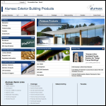 Screen shot of the Alumasc Exterior Building Products Ltd website.