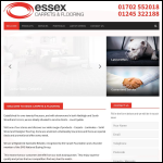 Screen shot of the Essex Carpet Sales Ltd website.