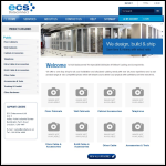 Screen shot of the ECS Dataconnect Ltd website.