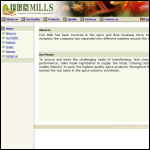 Screen shot of the FGS Mills website.