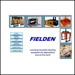 Screen shot of the Fielden Handling Ltd website.