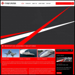 Screen shot of the Fastavia Ltd website.