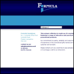 Screen shot of the Formula Incentives Ltd website.